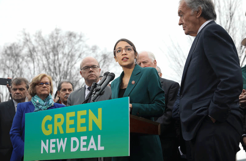 Green New Deal announcement